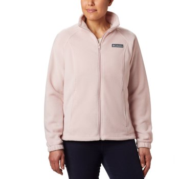 Dámské Bundy Columbia Benton Springs Full Zip Fleece Růžové NKVHYI086